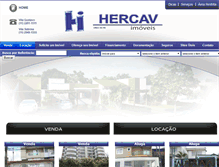 Tablet Screenshot of hercav.com.br